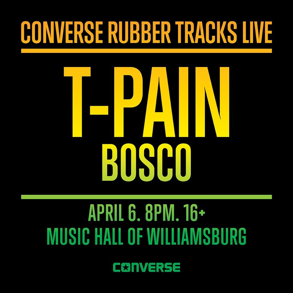 Converse Rubber Tracks Live: T-Pain