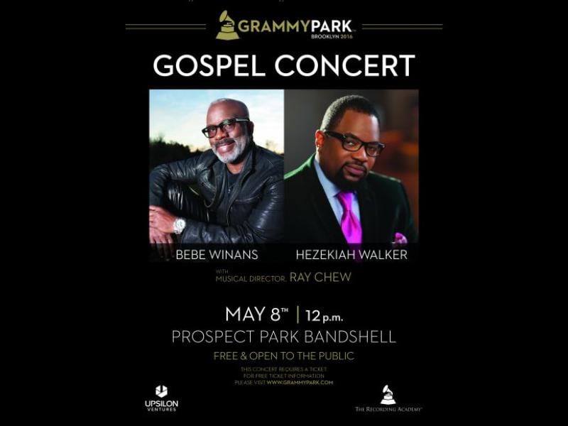 GRAMMY Park Presents GOSPEL CONCERT at Prospect Park Bandshell on 05-08-16