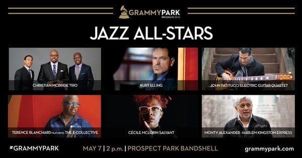 GRAMMY Park Presents JAZZ ALL-STARS at Prospect Park Bandshell on 05-07-16