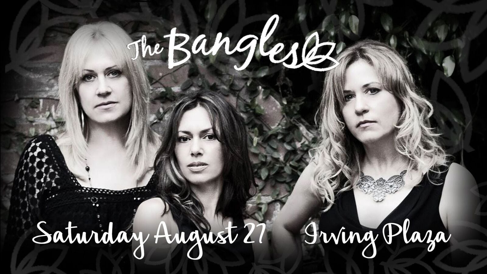The Bangles at Irving Plaza on 08-27-16