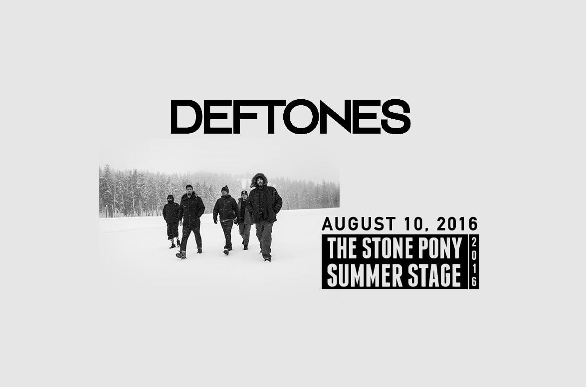 Deftones at Stone Pony Summer Stage on 08-10-16