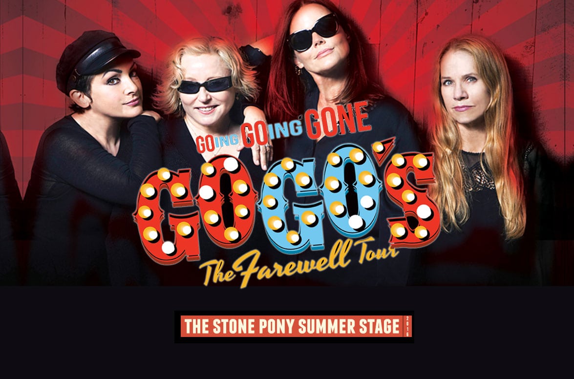 The Go-Go's - The Farewell Tour at Stone Pony Summer Stage on 08-14-16