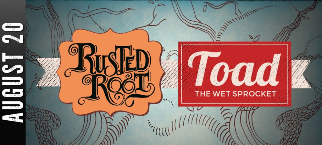 Rusted Root & Toad The Wet Sprocket at The Paramount on 08-20-16