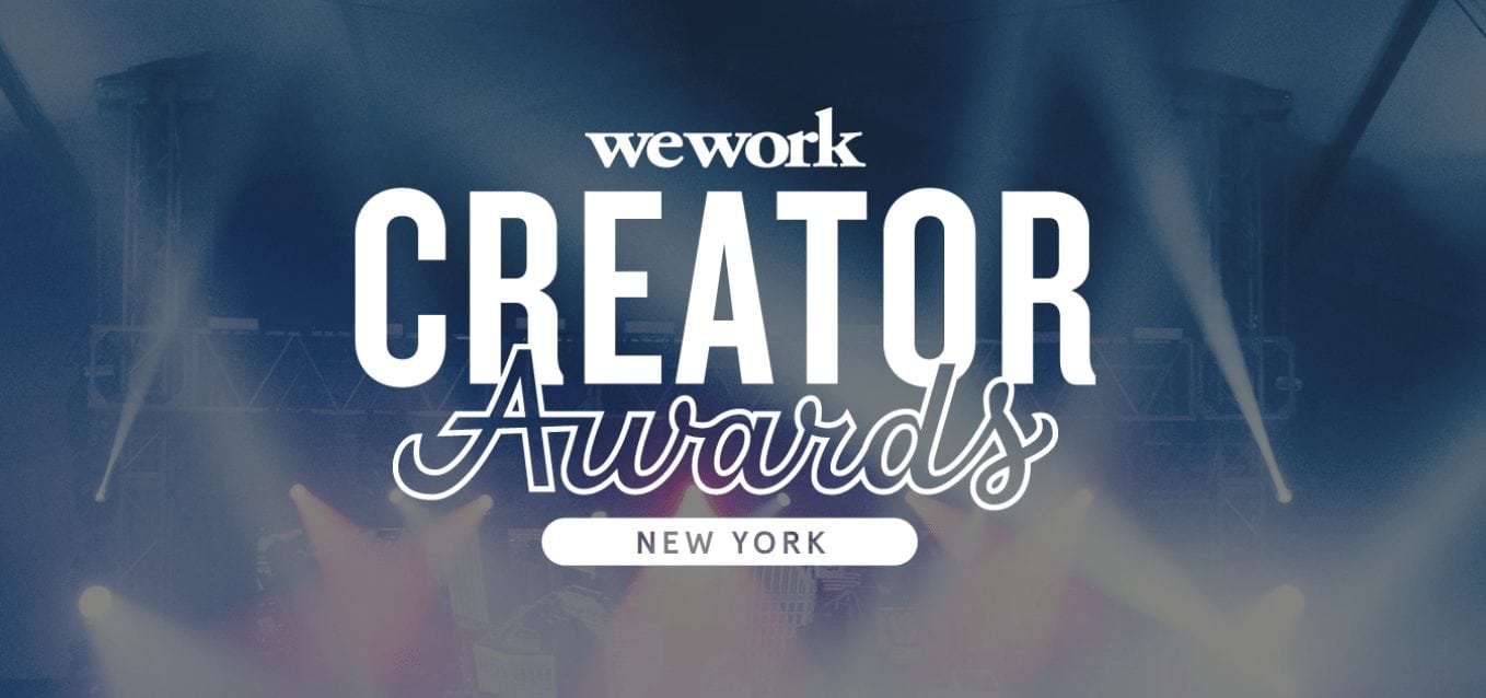 WeWork Creator Awards NYC 2017