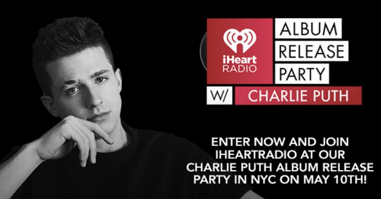 Charlie Puth Album Release Party at iHeartRadio Theater on 05-10-18