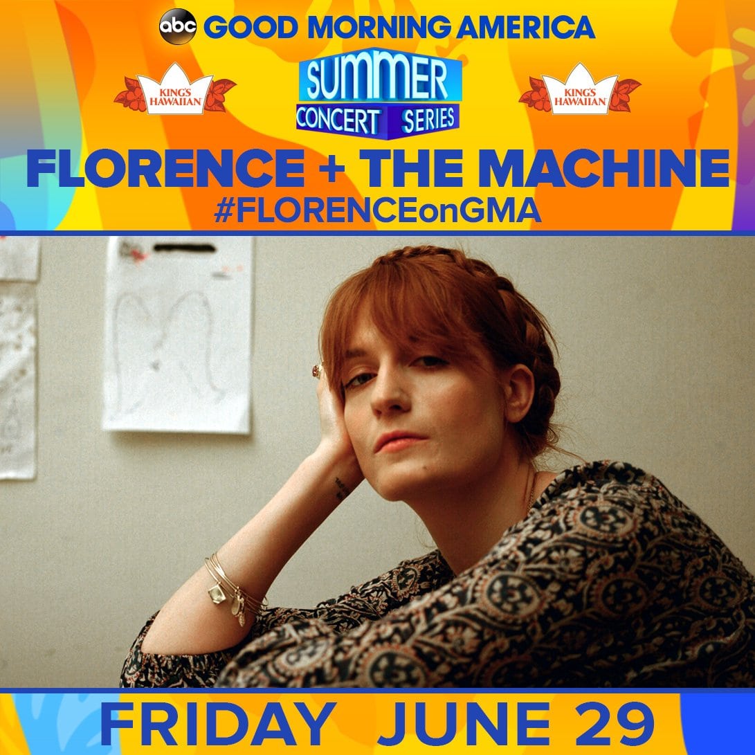 GMA Summer Concert Series: Florence and The Machine