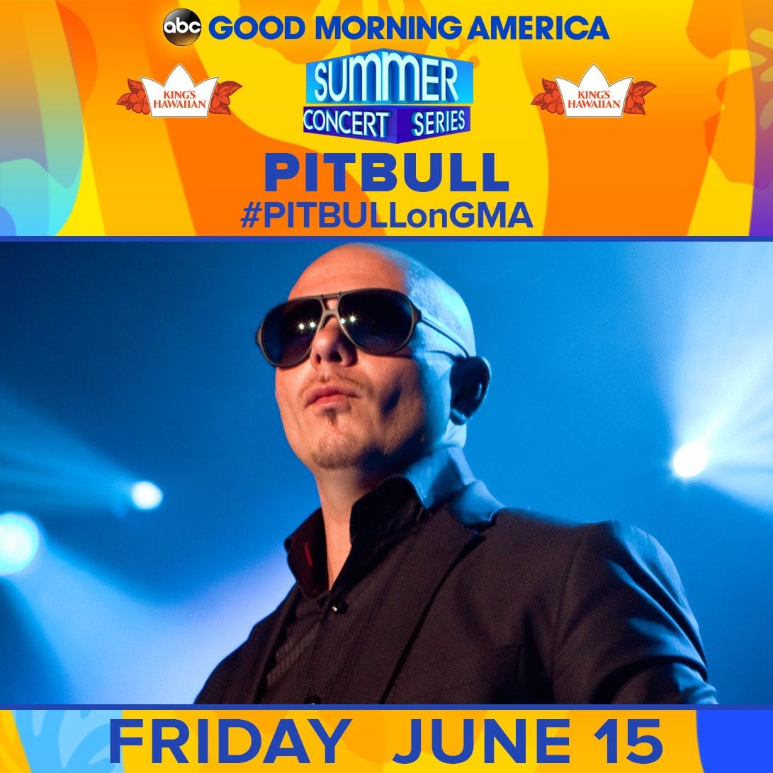 GMA Summer Concert Series 2018: Pitbull