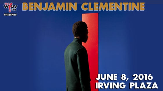 Benjamin Clementine at Irving Plaza on 06-08-16