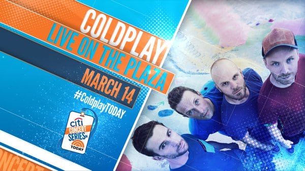 Citi Concert Series: Coldplay