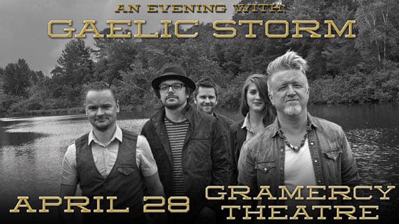 Gaelic Storm at Gramercy Theatre on 04-28-16