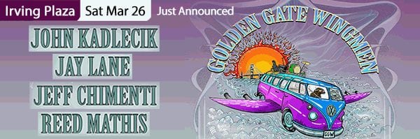 Golden Gate Wingmen at Irving Plaza on 03-26-16