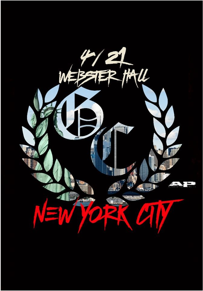 Good Charlotte at Webster Hall Grand Ballroom on 04-21-16