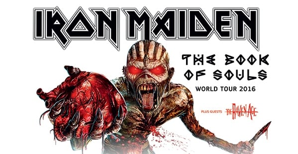 Iron Maiden - The Book of Souls Tour 2016