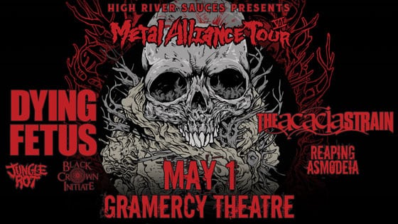 Metal Alliance Tour at Gramercy Theatre on 05-01-16