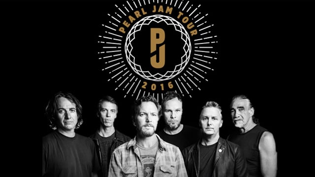 Pearl Jam Tour 2016