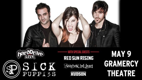 Sick Puppies at Gramercy Theatre on 05-09-16