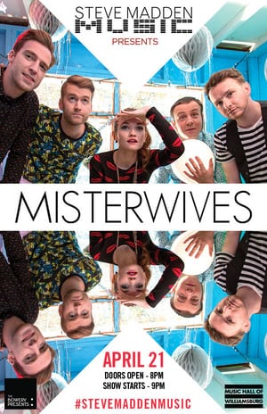 Steve Madden Music presents MisterWives at Music Hall of Williamsburg on 04-21-16