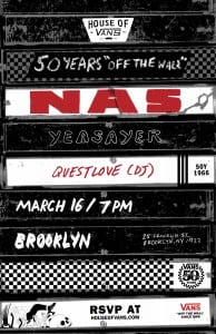 Vans 50 Years Off The Wall feat. NAS