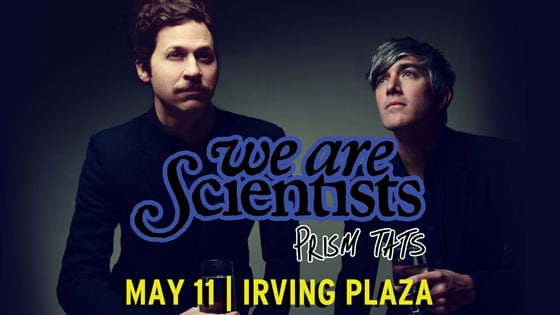 We are Scientists performing With Love And Squalor at Irving Plaza on 05-11-16