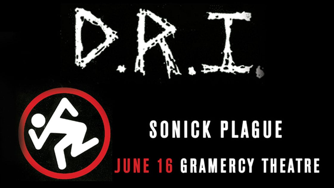 D.R.I. at Gramercy Theatre on 06-16-16