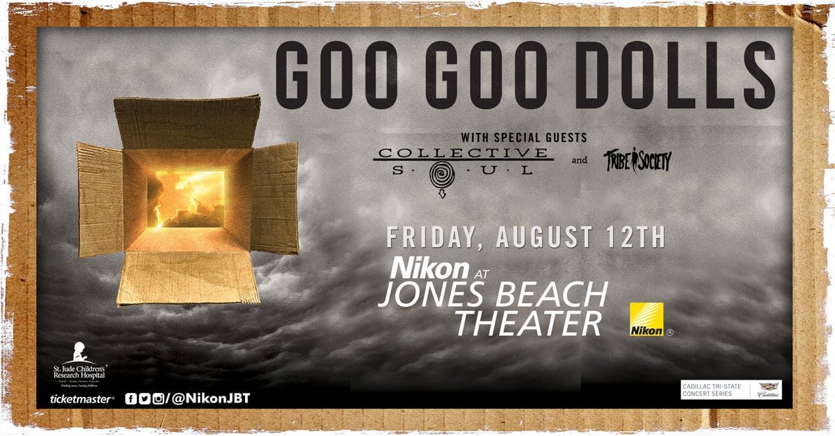 Goo Goo Dolls at Nikon at Jones Beach Theater on 08-12-16
