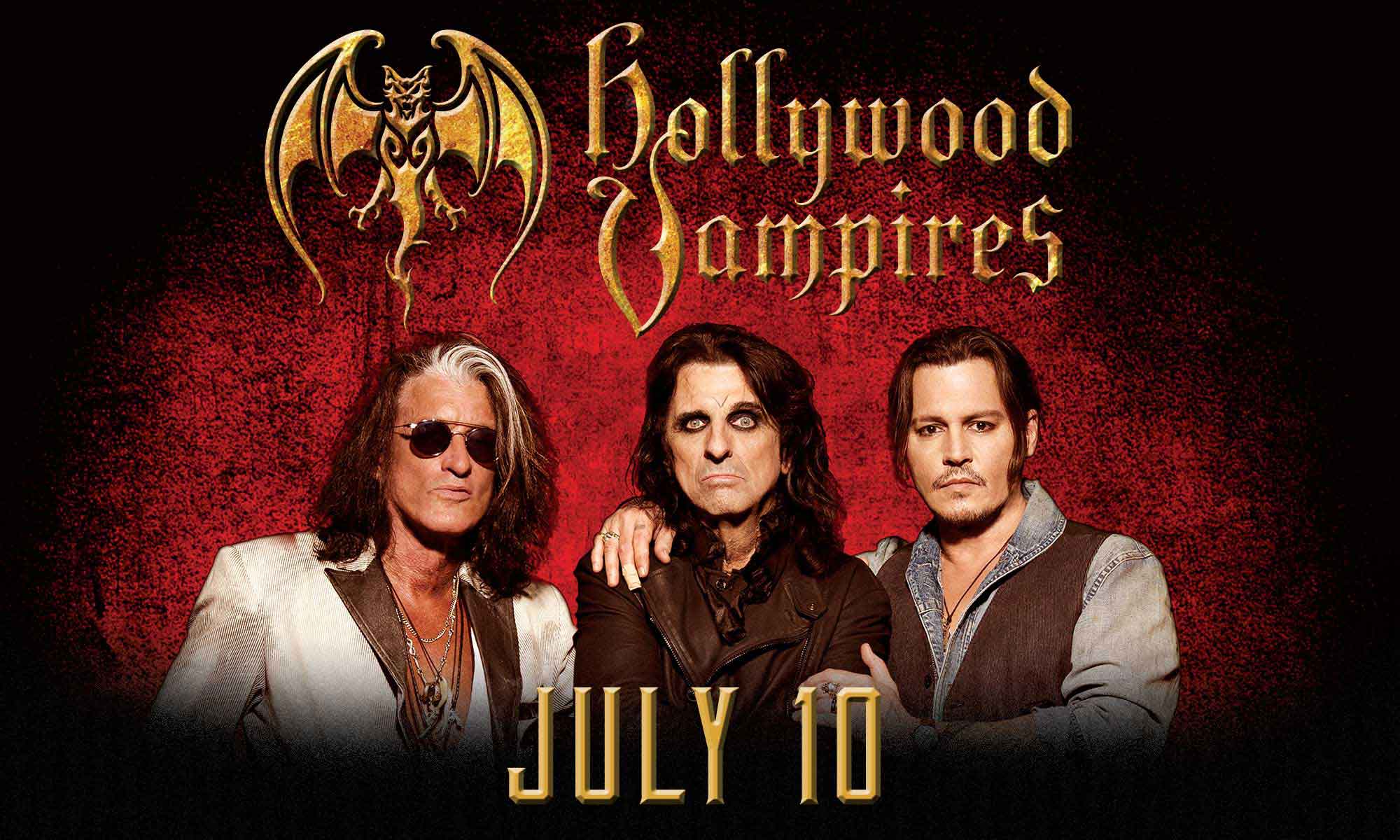 Hollywood Vampires at Coney Island Amphitheater on 07-10-16