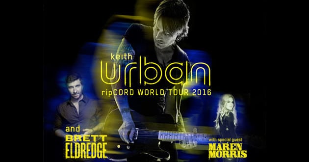 Keith Urban – Ripcord World Tour 2016 Keith Urban - Ripcord World Tour 2016