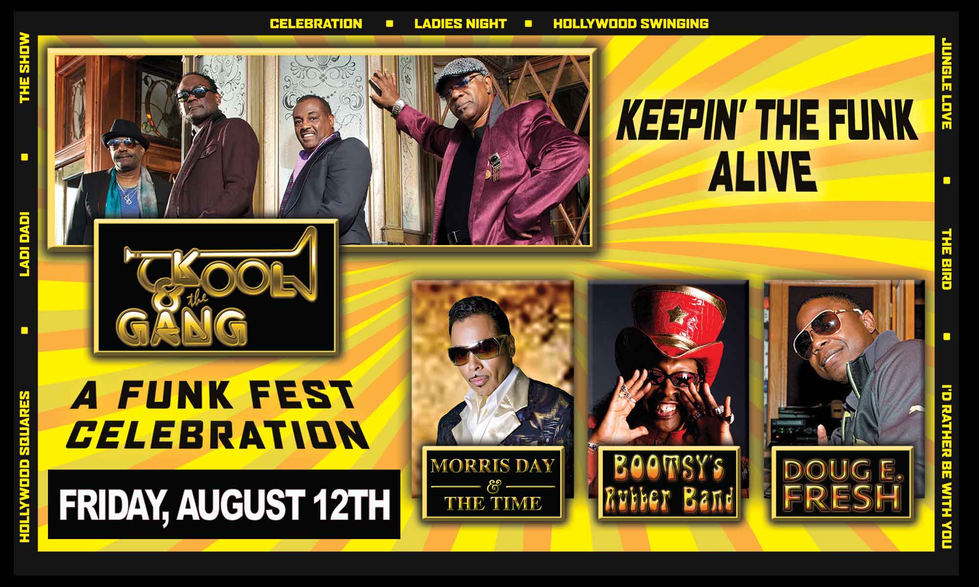 Kool and The Gang - A Funk Fest Celebration at Coney Island Amphitheater on 08-12-16