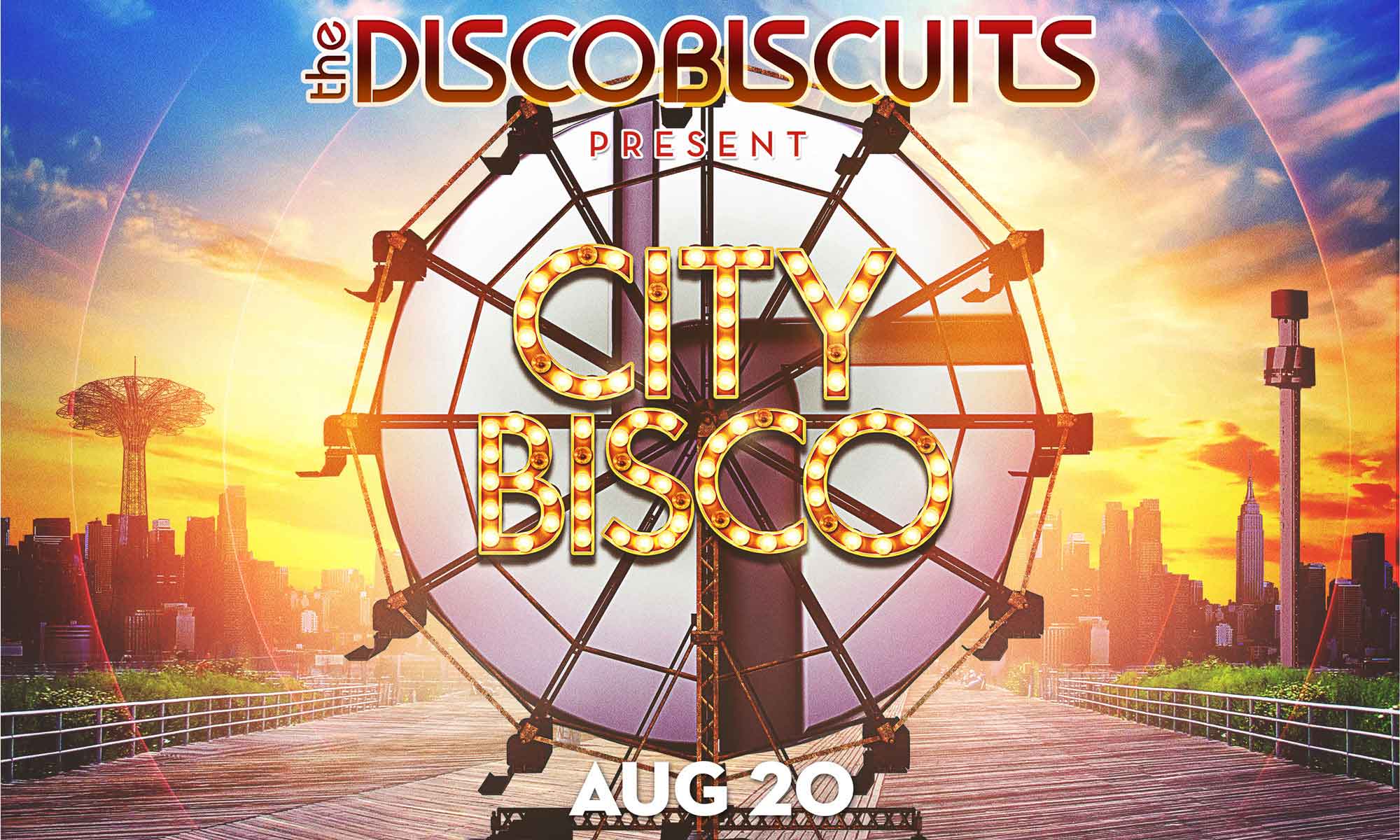 The Disco Biscuits present City Bisco at Coney Island Amphitheater on 08-20-16