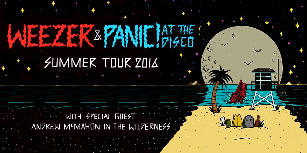Weezer & Panic! at the Disco - Summer Tour 2016