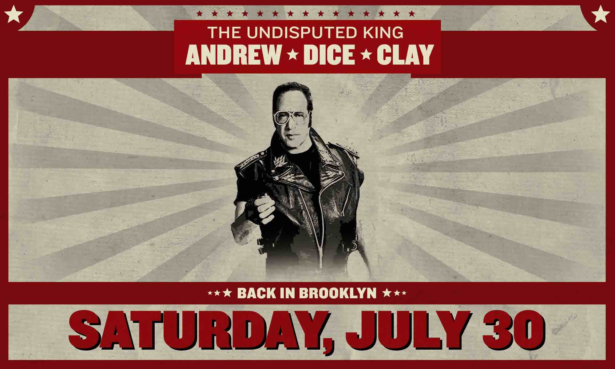 Andrew Dice Clay at Coney Island Amphitheater on 07-30-16