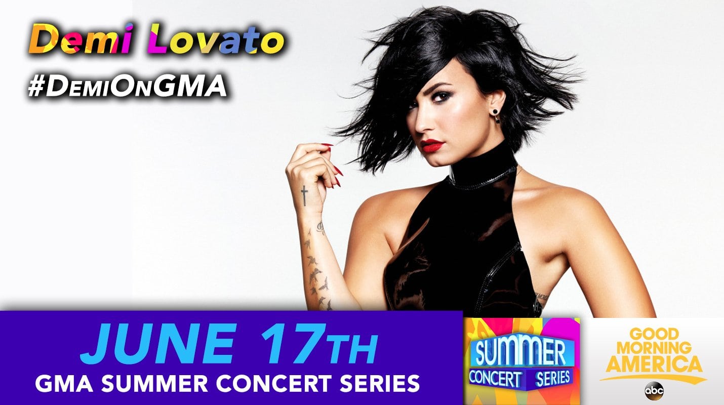 GMA Summer Concert Series: Demi Lovato on 06-17-16