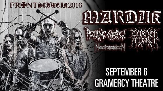 Marduk at Gramercy Theatre on 09-06-16