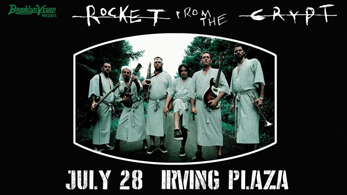 Rocket from the Crypt at Irving Plaza on 07-28-16