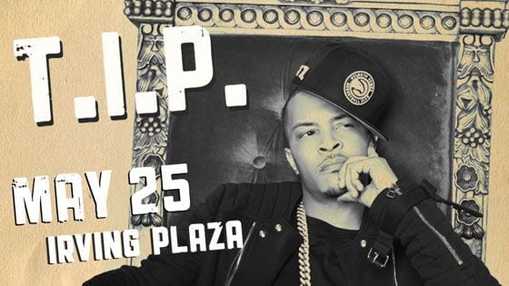 T.I. at Irving Plaza on 05-25-16