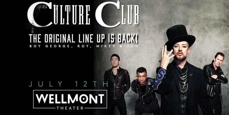 Culture Club at Wellmont Theater on 07-12-16