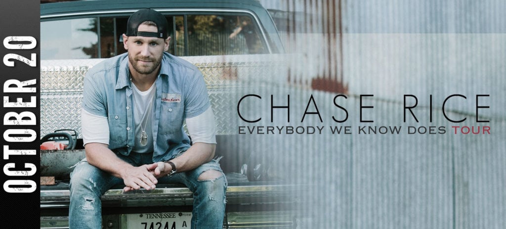 Chase Rice at The Paramount on 10-20-16