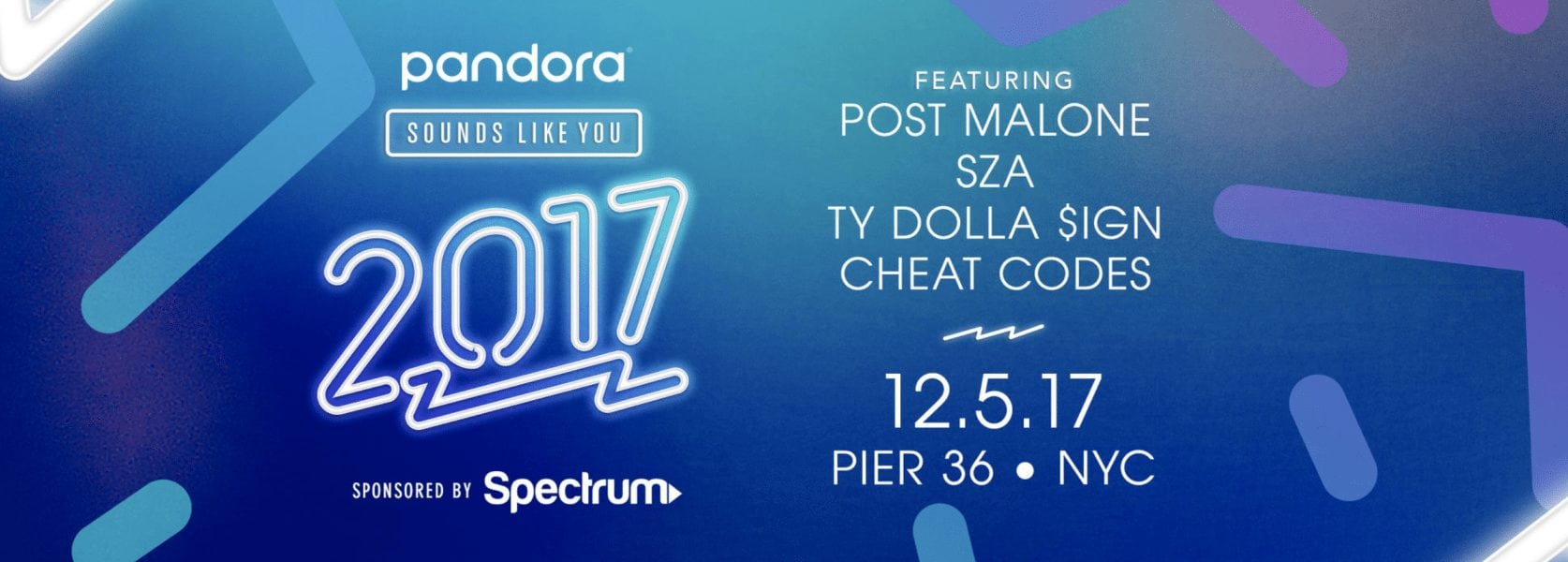 Pandora Sounds Like You 2017