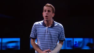 Ben Platt (Star of Dear Evan Hansen's performing a classic from West Side Story in a tribute to Andrew Lloyd Webber and Leonard Bernstein)