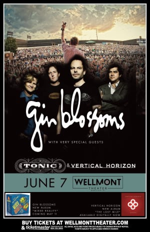 Gin Blossoms at Wellmont Theater on 06-07-18