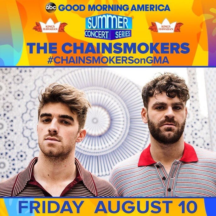 GMA Summer Concert Series 2018: The Chainsmokers